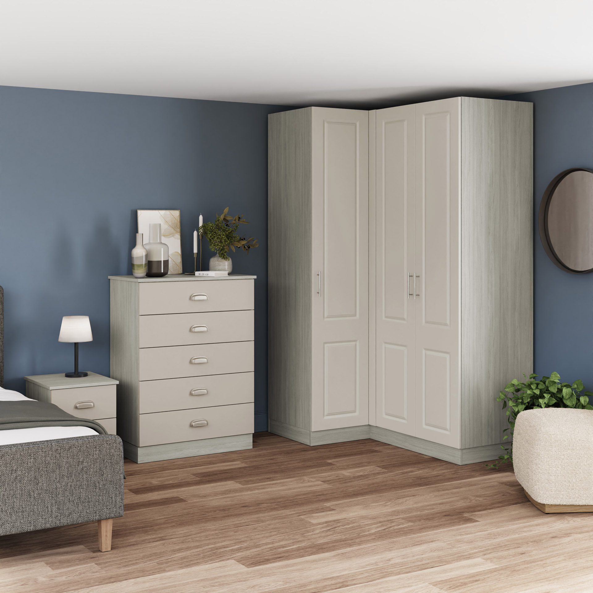Classic Square Panel Taupe Grey