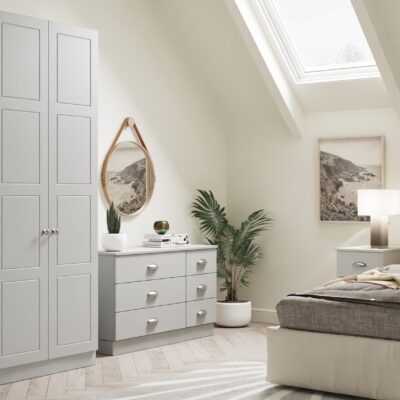 Shaker Light Grey Bedroom