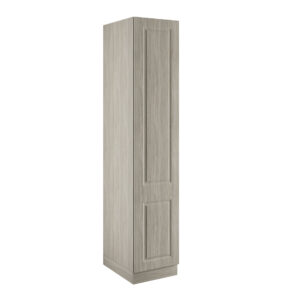 Classic Square Panel Urban Oak Single Wardrobe