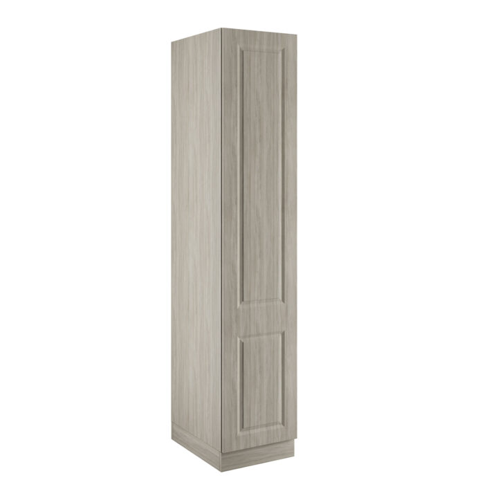 Classic Square Panel Urban Oak Single Wardrobe