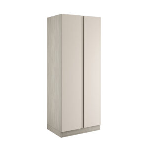 J-Pull Handleless Cashmere Double Wardrobe