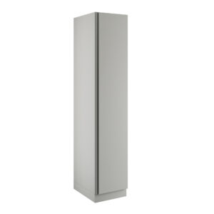 J-Pull Handleless Light Grey Single Wardrobe