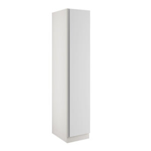 J-Pull Handleless White Single Wardrobe