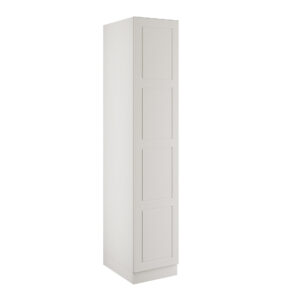 Shaker White Single Wardrobe