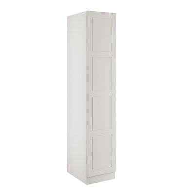 Shaker White Single Wardrobe