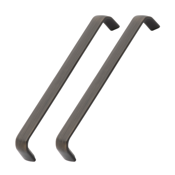 Camden Bar Handle Antique Black Pair